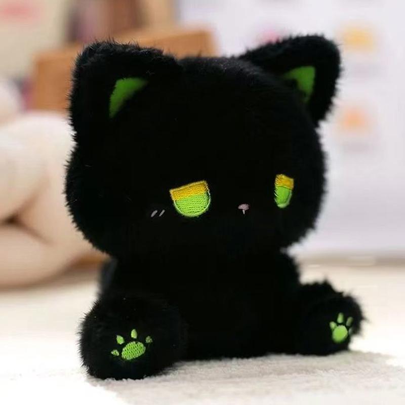 1Pcs Soft Animal Plush Doll 15Cm Cute Emo Bear Toy Dumb Plush Toy Cat Doll Cloth Doll Toys For Kids Gift Birthday Christmas Gift