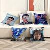 Detroit Become Human Pillow Covers Cartoon Sofa Decorative Home Double-sided Printing Short Plush Cute Cushion Cover