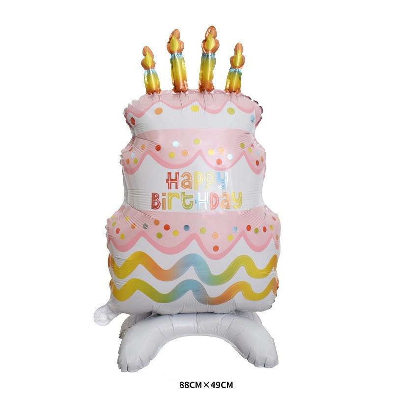 Cartoon Animal Foil Balloon Butterfly Dinosaur Helium Balloons For Baby Kids Birthday Party Decor