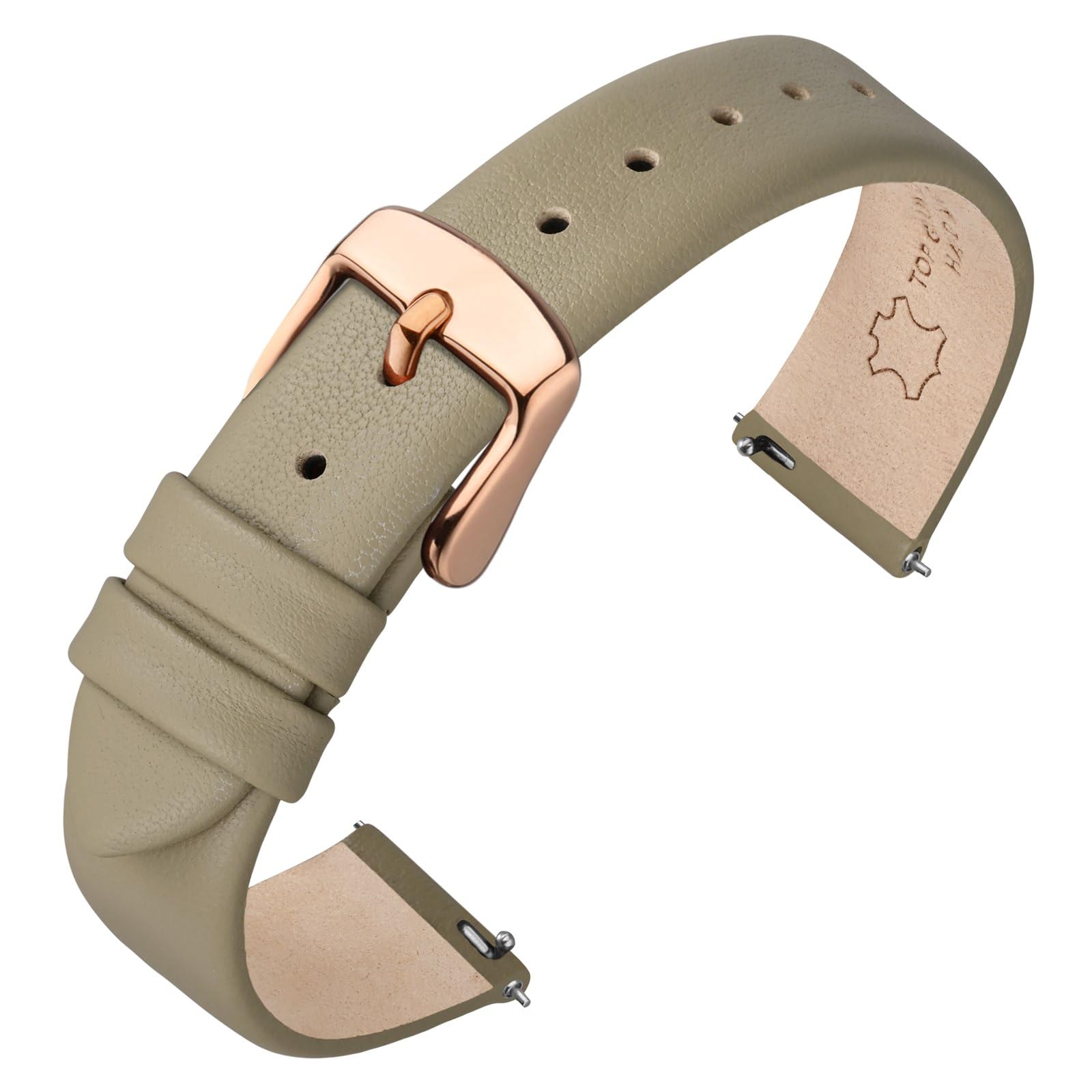 

[ANNEFIT] Ремешок для часов из натуральной кожи, 0,5 дюйма (12 мм), 0,55 дюйма (13 мм), 0,55 12 mm