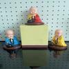 Andächtige Gebetsklopfende Holzfisch-Spielzeuge Nickende Desktop-Buddha-Statue Geschenke