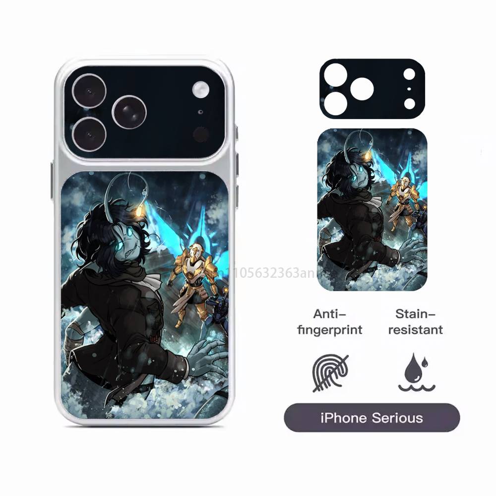 

P-Pressure Sebastian Solace Repeatedly Pasted For iPhone 17 Pro ProMax Back Sticker Cover iPhone17pro
