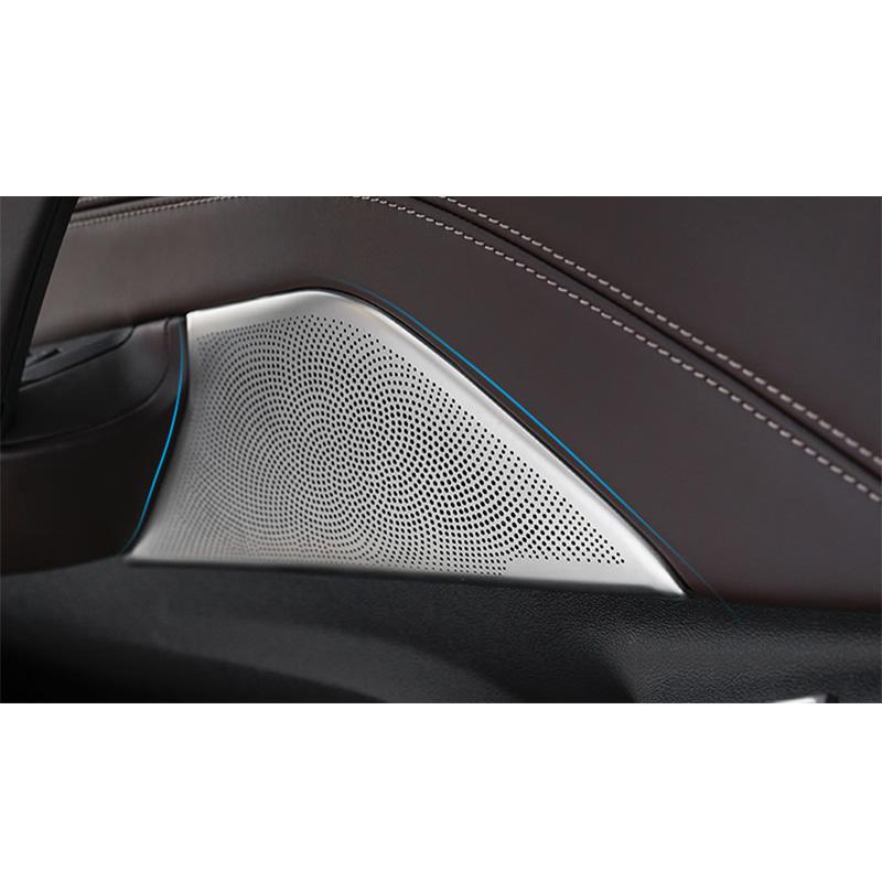Pentru BMW Seria 5 6GT G32 G30 17-20 2* oțel mașină ușă din față difuzor stereo decorare capac ornamente interior mașină
