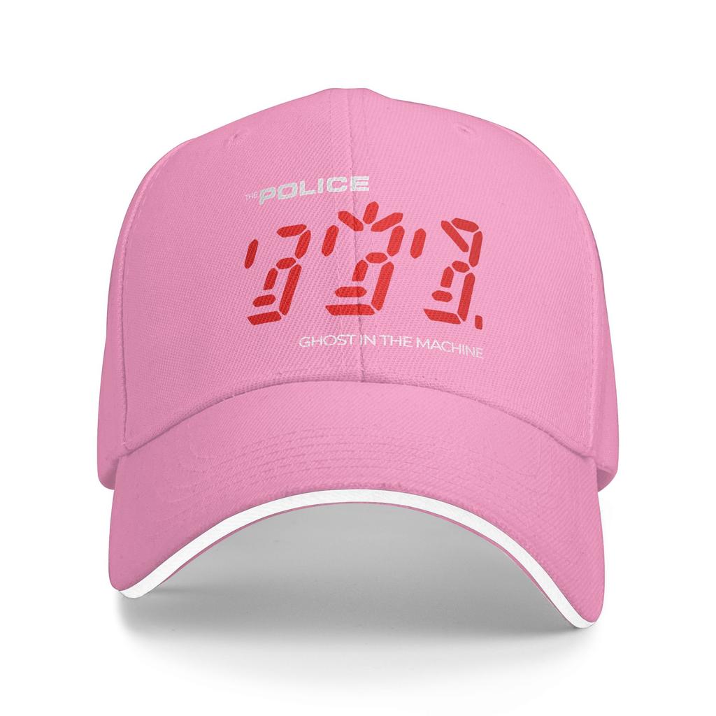 The Police Ghost In The Machine Baseball Cap Yk Cool Couple Women Hip Hop Hats Sun Custom Logo Tennis Skate Baseball Caps