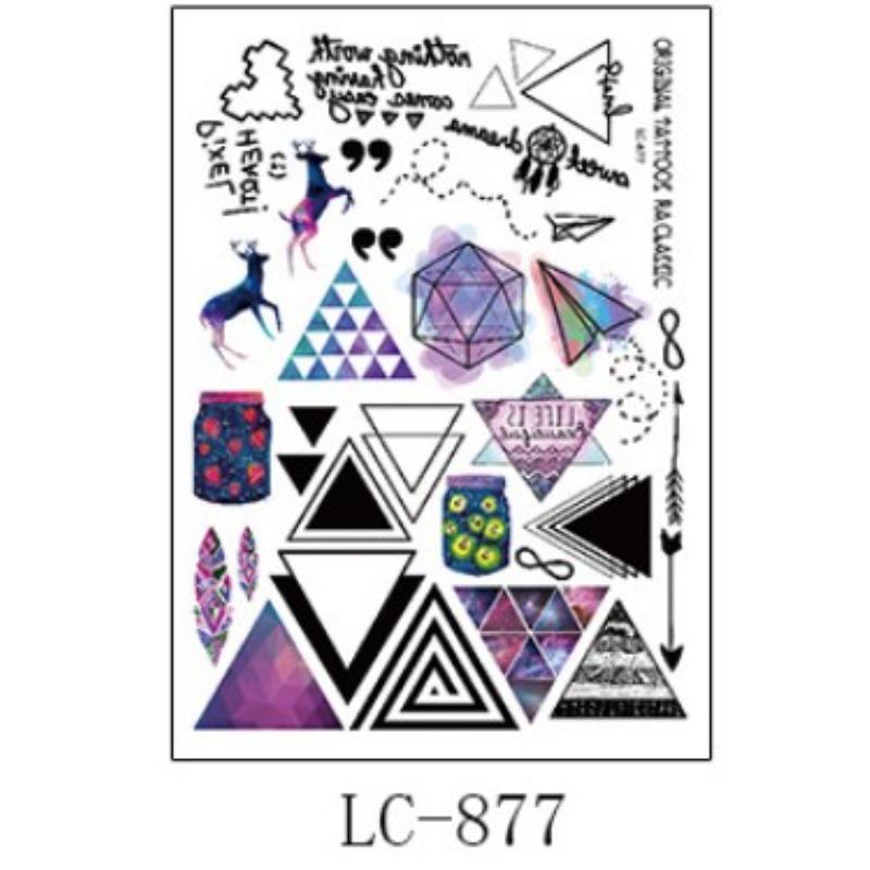 Children's Cartoon Glow-in-the-dark Tattoo with Fluorescent Green Waterproof Bonus Sticker