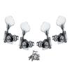 Bass Tuning Peg Electric Bass Opened Machine Head Knobs Bass String Turner for 4 String Jazz-Bass Guitar Bass Right/Left