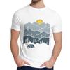 Hiking Moutain Hike Camping T Shirt Classic Round Neck Summer Casual Camiseta T Shirt
