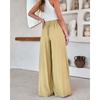Summer Women's Wide-legged Pants Casual Pants Comfortable High-waisted Wide-legged Pants