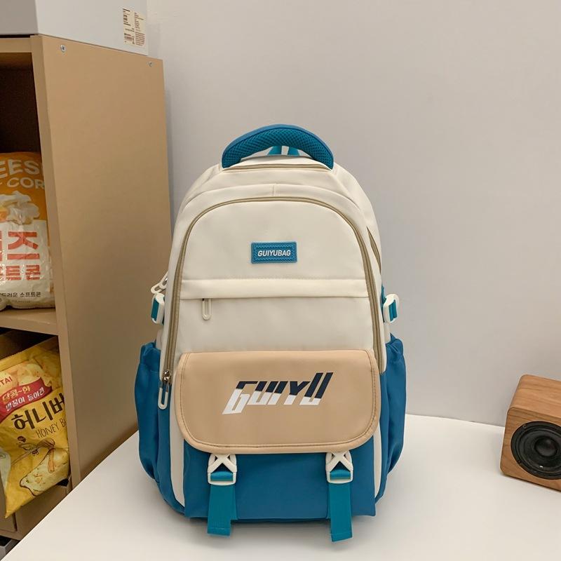 Großer Rucksack im College-Stil für Studenten, Schulranzen für Mädchen, Reiserucksack