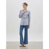 Cc Collect Wrap Style Layered Shirt Blouse C261msc006