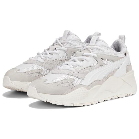 Puma RS-X Efekt Premium White Feather Grey Unisex Casual Shoes 390776-02