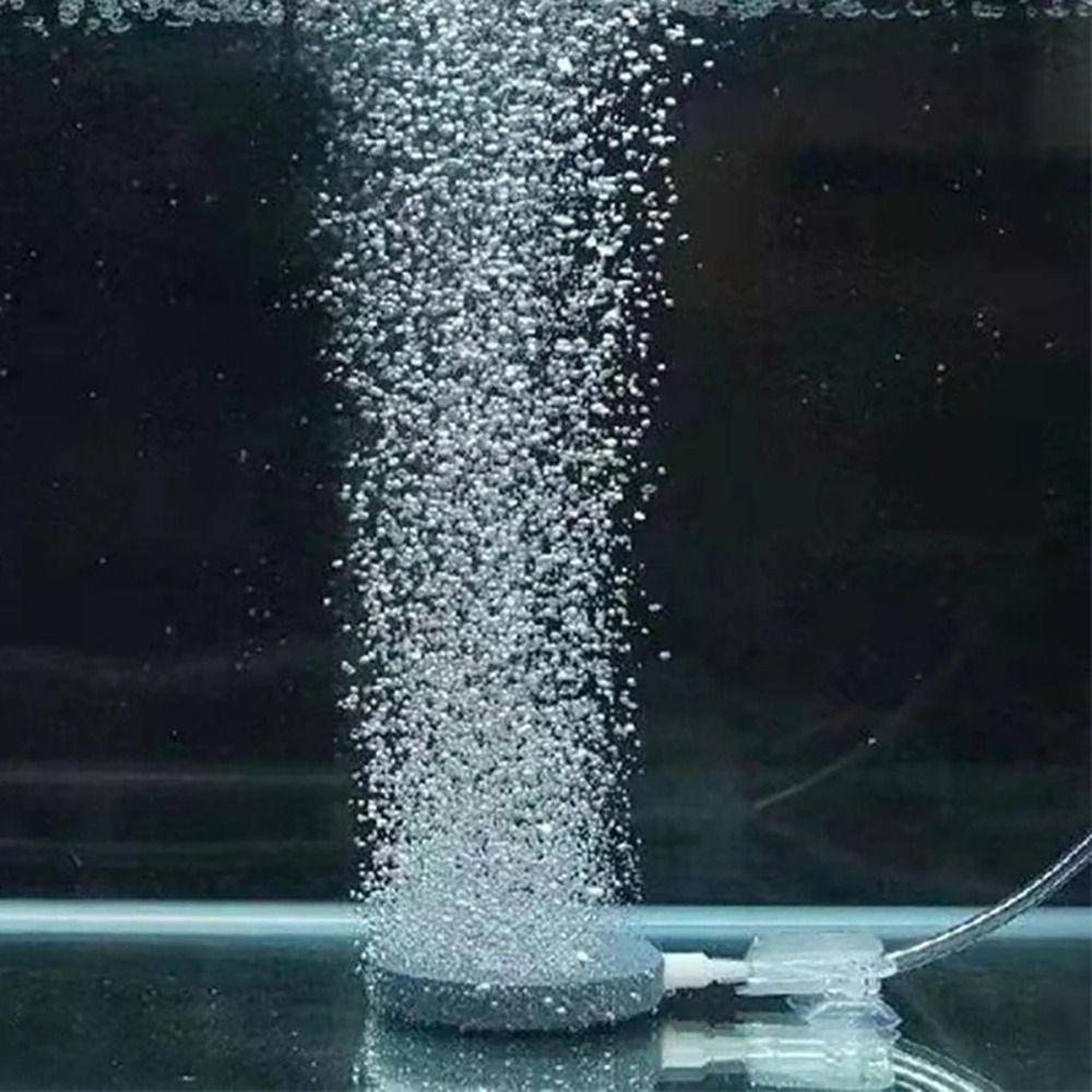 1 ks kulatý bublinkovací kámen do akvária 4/6/8/10 cm hydroponická kyslíková deska akvarijní doplňky