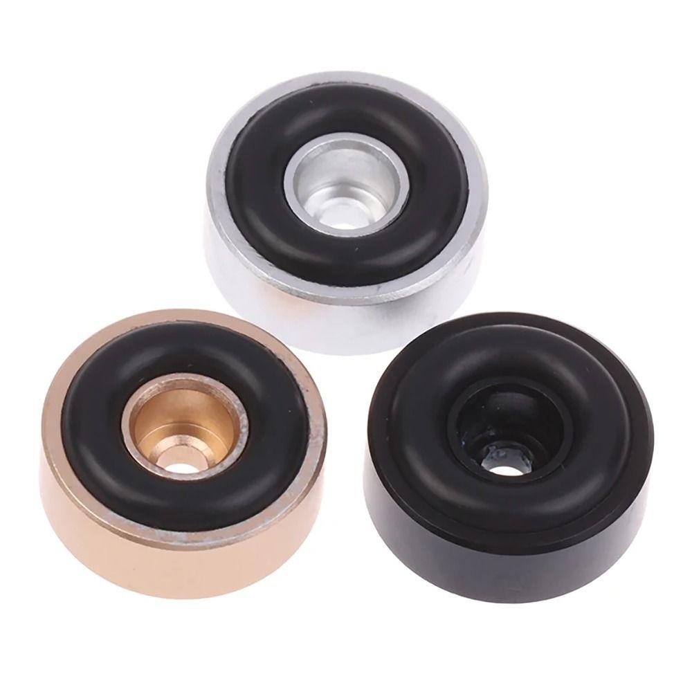 1/4 Stück Aluminiumlegierung Füße Pad Isolation Verstärker Basis Füße für Lautsprecher CD Verstärker