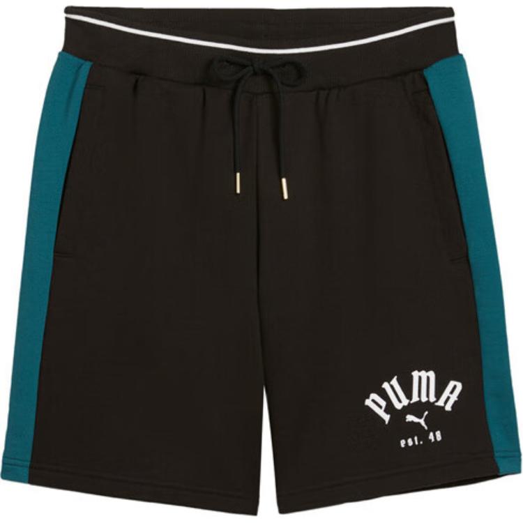 

New PUMA Casual Shorts Men s Black 629086-01 L(180/78A)