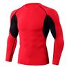 Men's Pro Quick-Dry Crew Neck Long Sleeve Tight-Fit Fitness T-Shirt