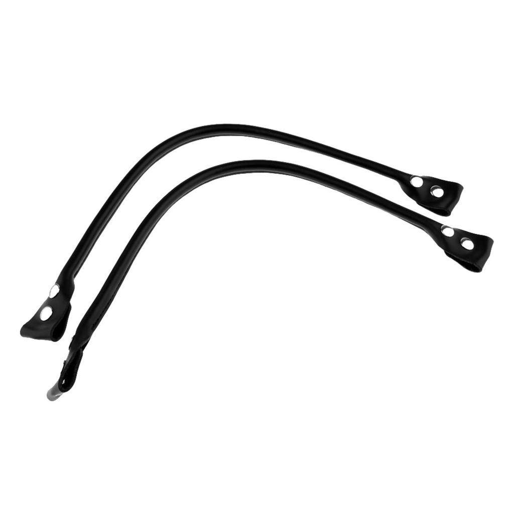 2x Genuine Leather Handbag Detachable Bag Strap Replacement Bag Accessories 58cm