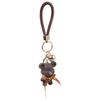 Creative Cartoon Wool Bear Keychain for Doll Car for Key Chain Fashion Cute Keyring Bag Charm Pendant Accessories Ch