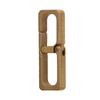 Simple Design Brass Keychain Hook Mini Portable Key Chain for Belt Backpack Handbag