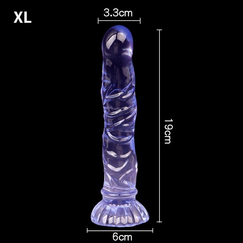 Sex Toys Textured Dildo Anal Plug Simulated Dildo Suction Cup Adult Male and Female Backyard Anal Dilator Sex Toys