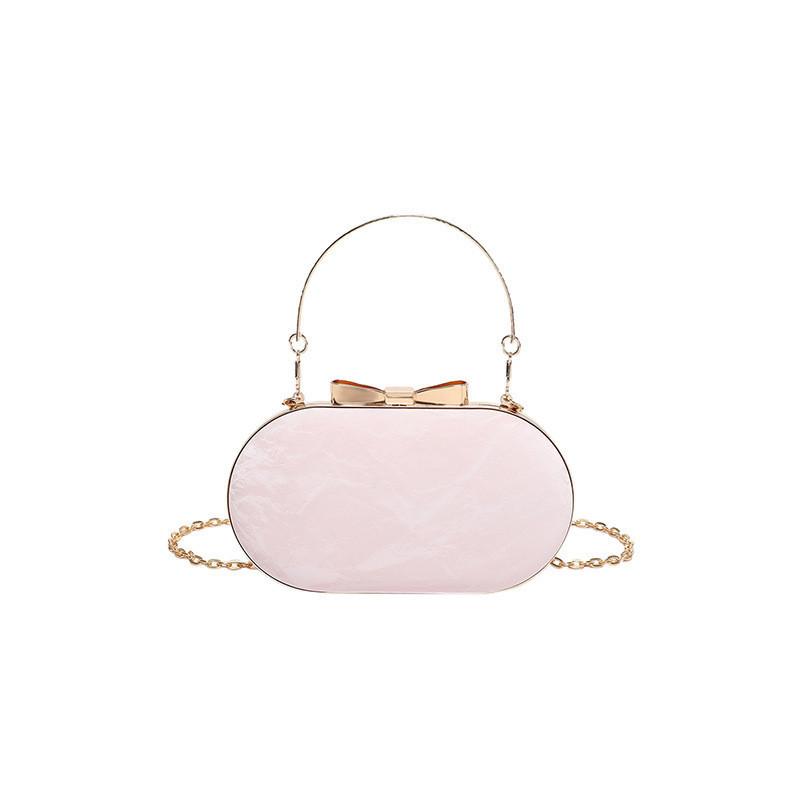 Trendy Circular Bag With Chain Strap For Women Street-style Shoulder Bag