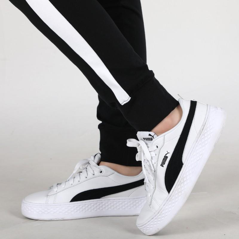 Puma Sporty Casual Knit Pants Unisex Bottoms Black 599905-01