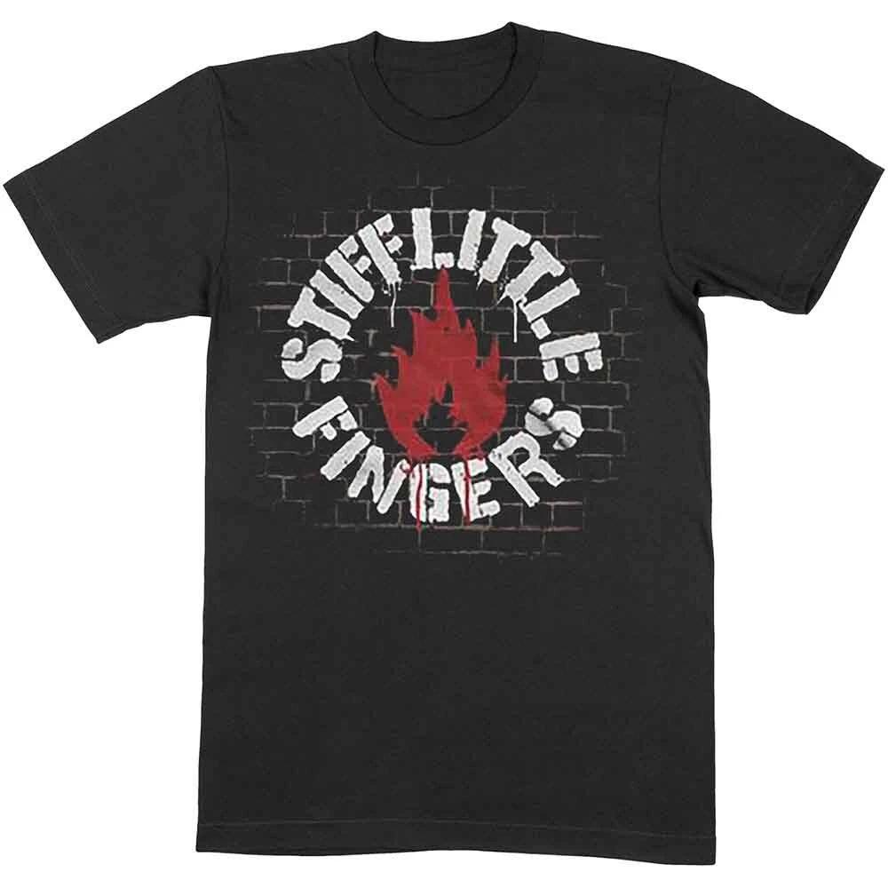 Stiff Little Fingers Unisex T-Shirt: Wall (Small) XL