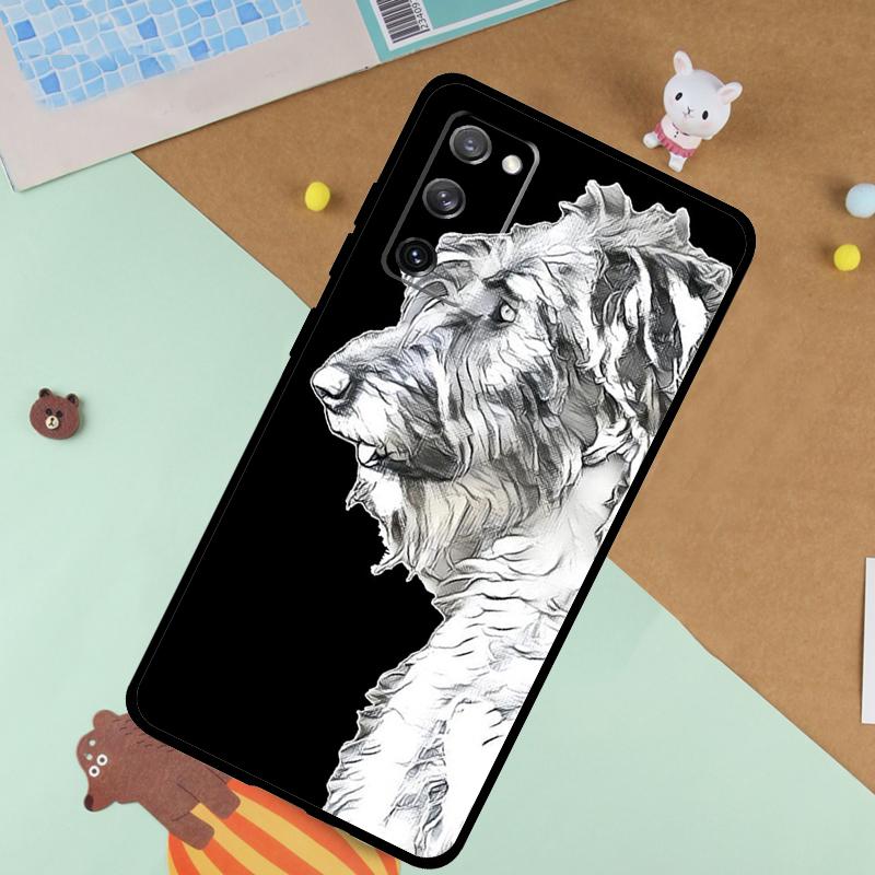 Irish Wolfhound Dog Soft Case For Samsung Galaxy S24 Ultra S9 S10 S20 S22 S23 Plus S21 FE S25 Ultra Funda Cover