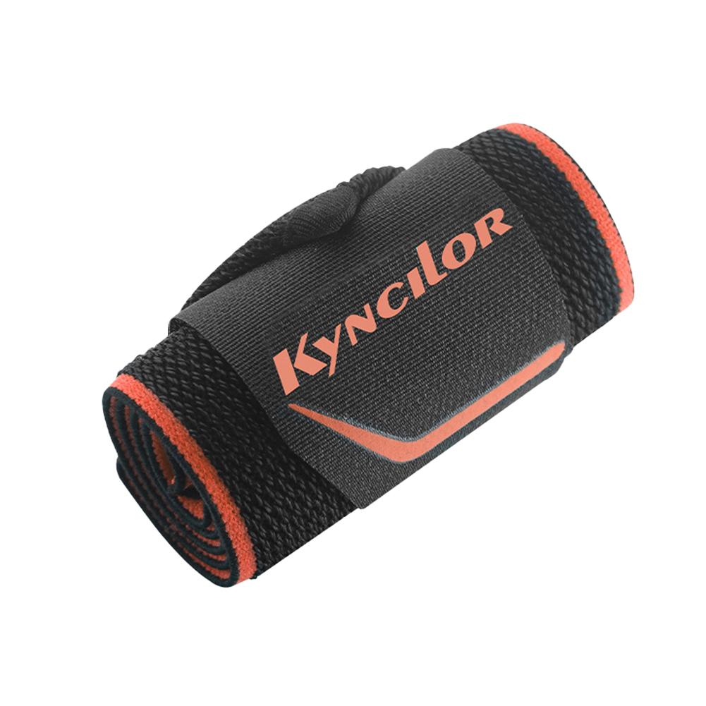 

1 шт. Наручный бандаж для занятий спортом на открытом воздухе, компрессионный, наматывающийся, силиконовый, противоскользящий, защита суставов сухожильного влагалища для фитнеса, тяжелой атлетики оранжевый