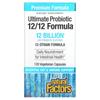 Natural Factors, Ultimate Probiotic, 12/12 Formula, 12 Billion CFU, 120 Veggie Capsules