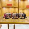 Women bags women's bags 2025 new European and American fashion retro handbags crossbody printed saddle bags tide