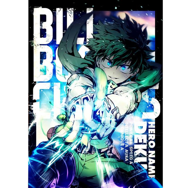 Wall Art Oil Painting Japanese Anime BNHA Deku Manga My Heroes Academy Poster Printing Boys' Bedroom