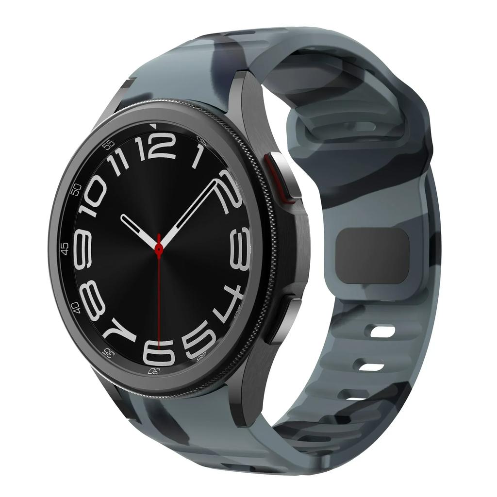 Silikonarmband für Samsung Galaxy Watch 6 Classic 47 mm 43 mm/4 Classic 46 mm 42 mm Armband Galaxy Watch 5/5pro 45 mm/4/6 40 mm 44 mm