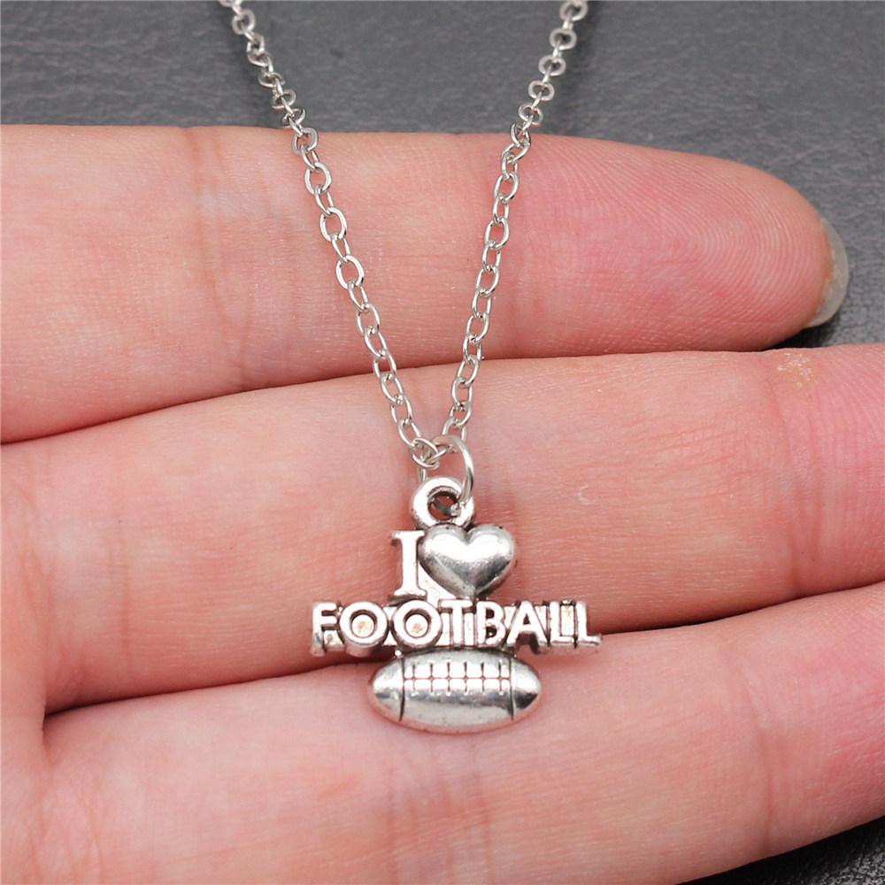 I Love Best Friends Letter Tags Pendant Antique Bronze Metal Girls Choker Necklace Hot Sale Gift