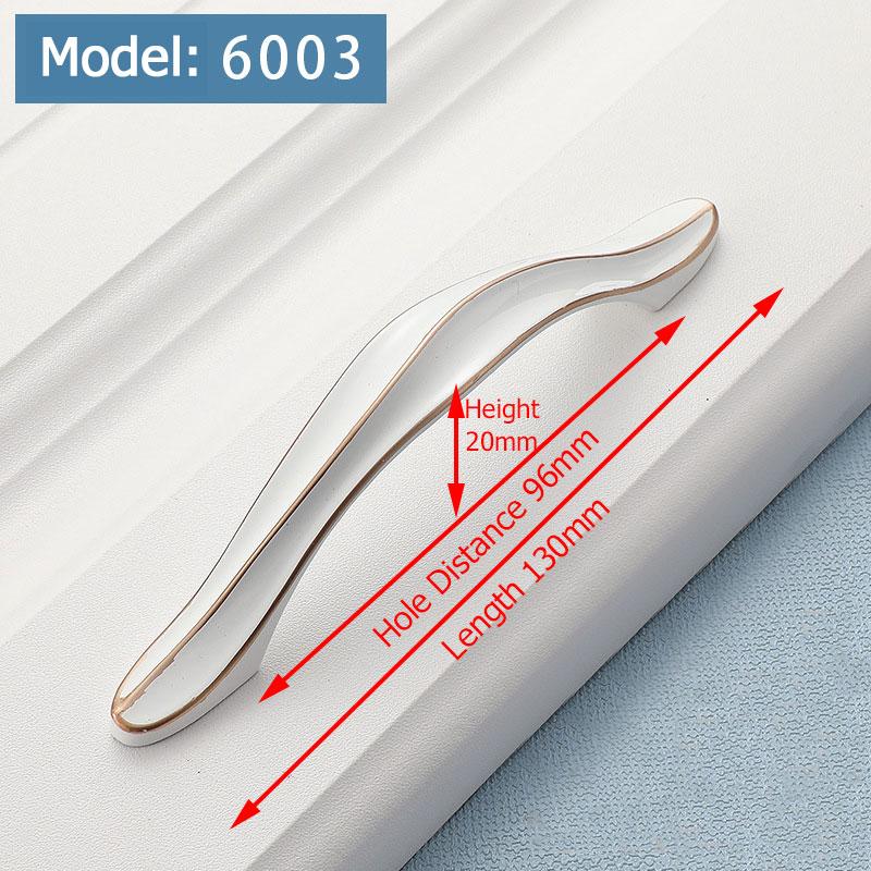 KAK Ivory White Kitchen Cabinet Handles European Style Cupboard Door Pulls Drawer Knobs Fashion Solid Furniture Handle Hardware