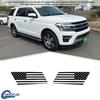 2X Rear Window Glass Panel Decor Sticker Cover Decal For Ford Expedition Max 18+