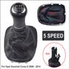 5 / 6 Speed Car Shift Gear Knob With Leather Boot For OPEL VAUXHALL CORSA D 2006 2007 2008 2009 2010 2011 2012 2013 2014