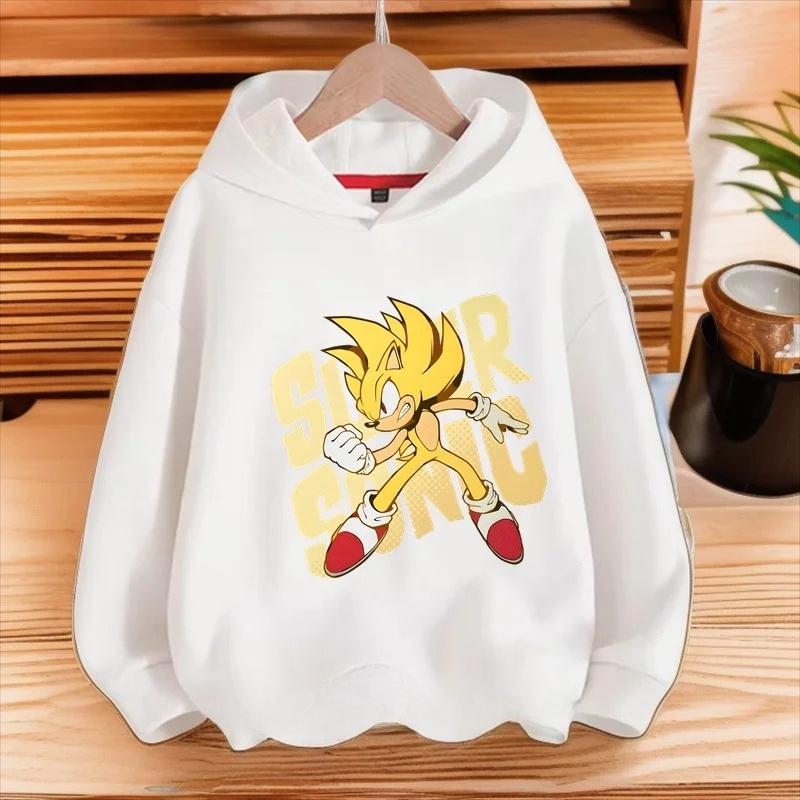 Children's Cartoon Print Fashion Sweatshirt Casual Versatile Hoodie Sweatshirts Kids Unisex