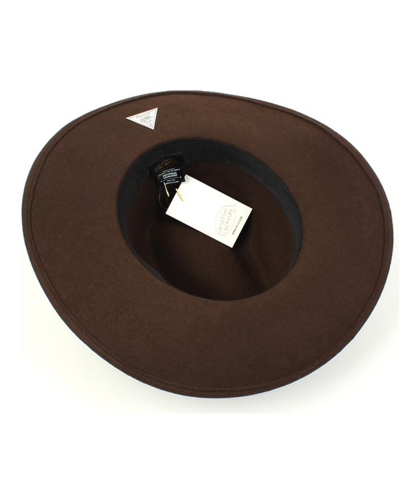 Yunibeosyeolkemiseuteuli Br Line Wool Brown Fedora