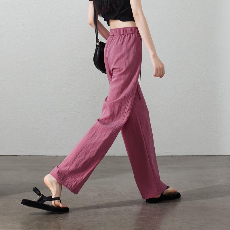SOFSIL Women's 2026 Summer High-Waisted Loose Fit Casual Pants