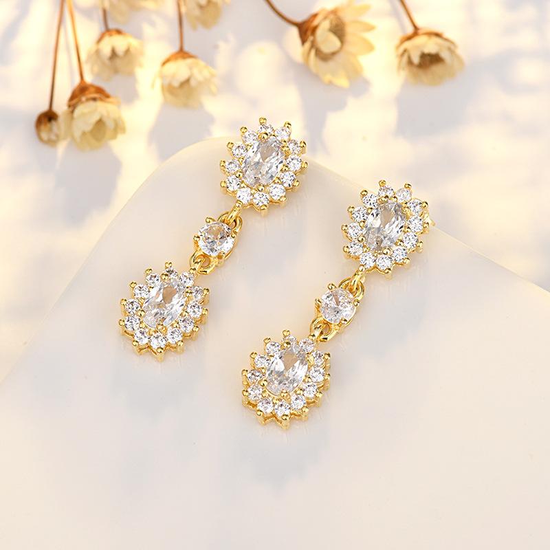 New Gem Earrings for Women Luxury Earrings for Jewellery