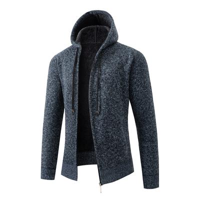 2024 New Fashion Brand Sweaters Men Cardigan Hooded Slim Fit Jumpers Knitting Thick Warm Winter Korean Style Casual Clothing Men