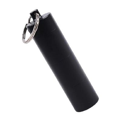 Porte-clés Porte-pilules 3 Compartiments Boîte à médicaments Étui Imperméable Contenant Bouteilles pour Voyage Sac à main Poche Facile à transporter