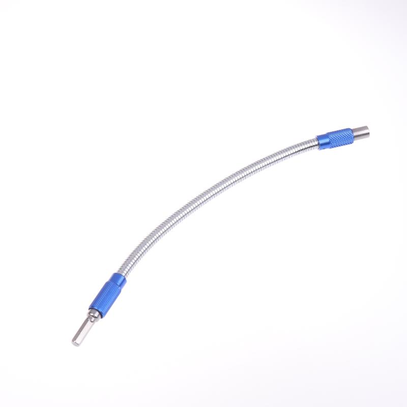Quick Flexible Drill Bit Extension For Screwdriver 300mm Length Bendable Elastic Joint Head Shaft 1/4 Hex Shank Hex Shank