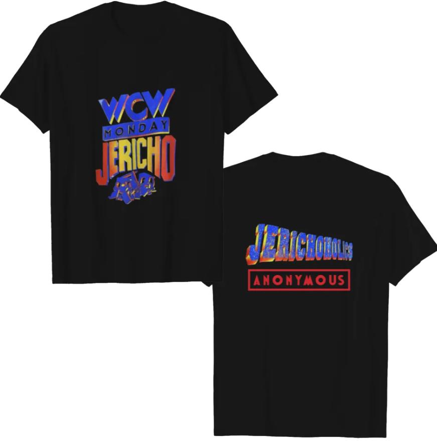 Chris Jericho WW Monday Night Raw Jericholic Mens Black T-Shirt M