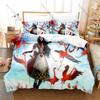 Personality Alice Madness Returns Bedding Set New Duvet Cover Pillowcase Dark Fantasy Game Theme Bed Set Single Twin Full Queen