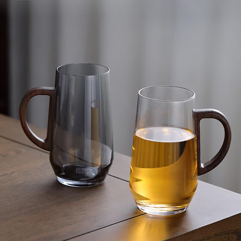 Quandu High Borosilicate Glass Beverage Cup with Handle