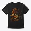 Chinese Zodiac Fire Flame Dragon T-Shirt Made In the USA Size S To 5XL Unisex T-Shirt