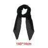 Detachable Design Chiffon Scarf Thin Material Polka Dots Scarf Neck Scarf  Fashion Accessory