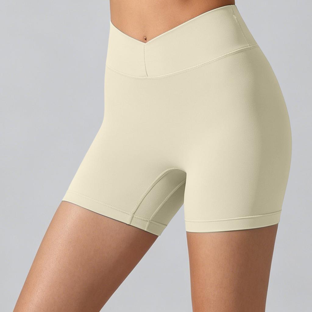 High Waist Compression Yoga Shorts for Women Tummy Control Butt Lift Quick Dry Stretchy Running Fitness Biker Leggings