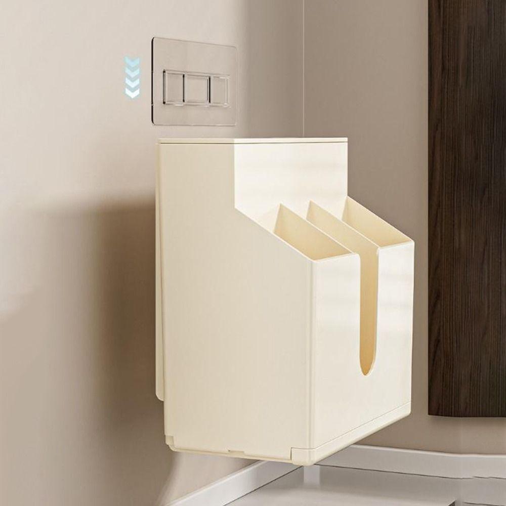 Wall Mounted Integrated Cutlery Holder No Drill Cutter Holder Tableware Organizer  for Storing